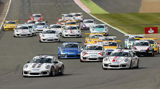 SACHS levererar racingkopplingar fr Porsche Supercup tvlingsbilen.