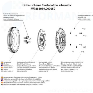 Kit de reajuste Performance: embrague con volante de inercia