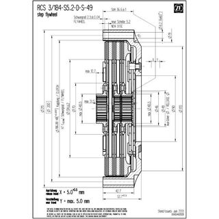 SACHS Kupplung-Gehuse RCS 184