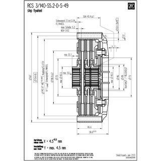 Clutch Housing SACHS RCS 140 XHH