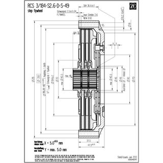 SACHS Clutch Housing RCS 184 - 003072000126