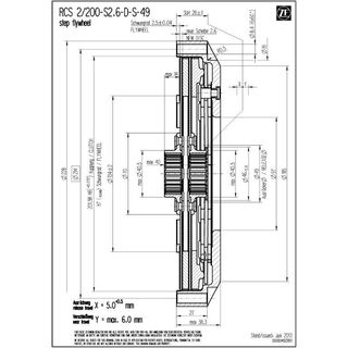 Kupplung-Gehuse SACHS RCS 200