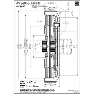 Kupplung-Gehuse SACHS RCS 200