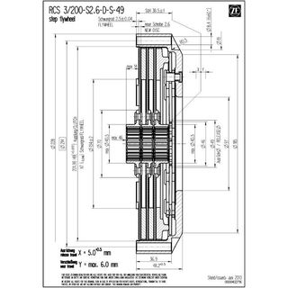 Mecnismo Embrague SACHS RCS 200