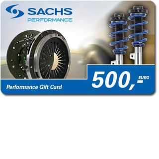 SACHS Performance Gift Card 500 Euro